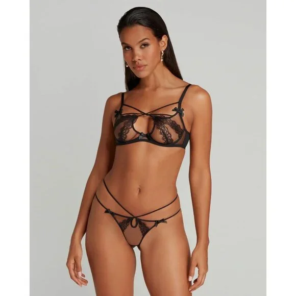 Agent Provocateur Nyxie Black ThongNWT